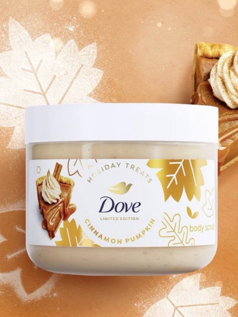 New Dove Limited Edition Cinnamon Pumpkin Pie Body Scrub